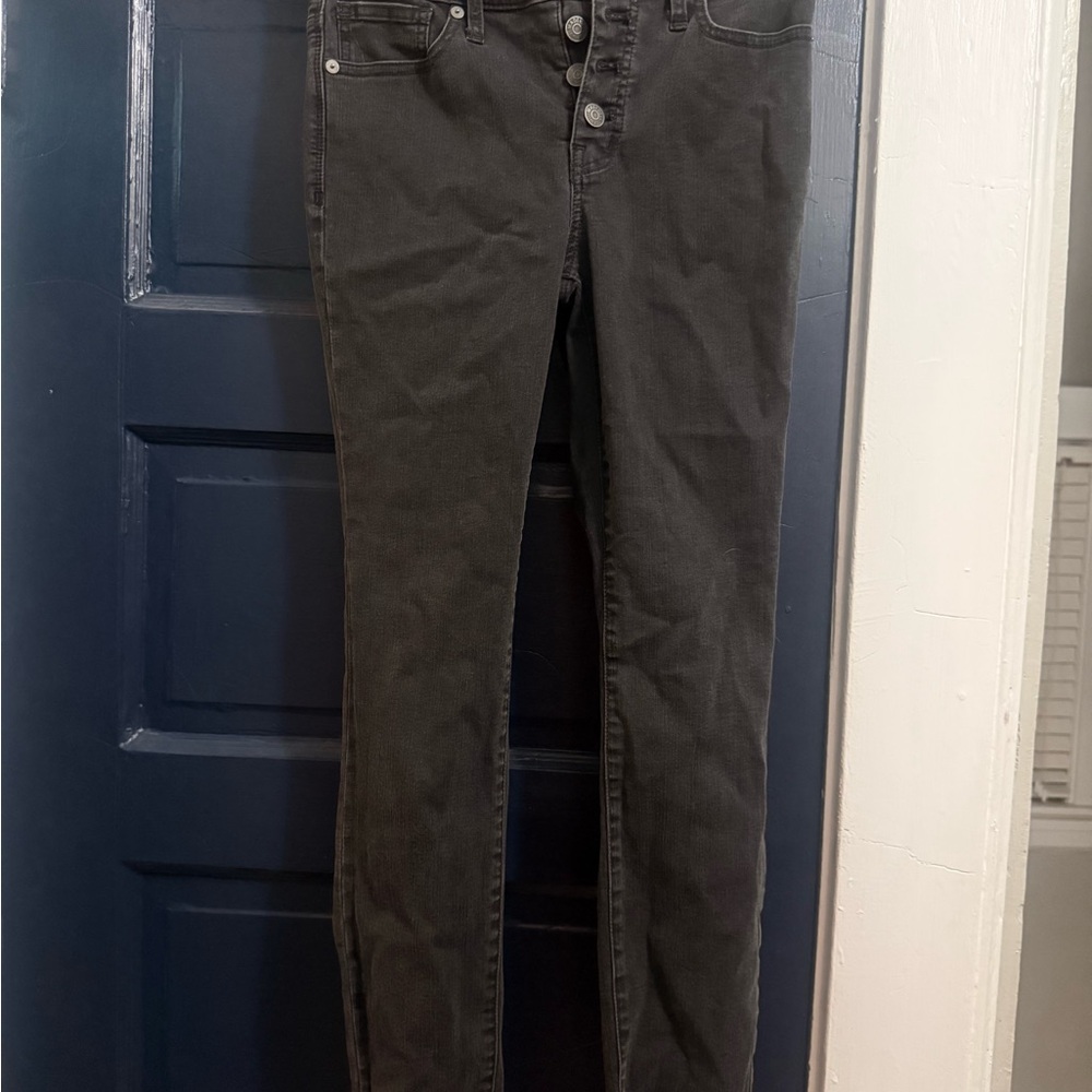 Madewell Charcoal Denim Jeans